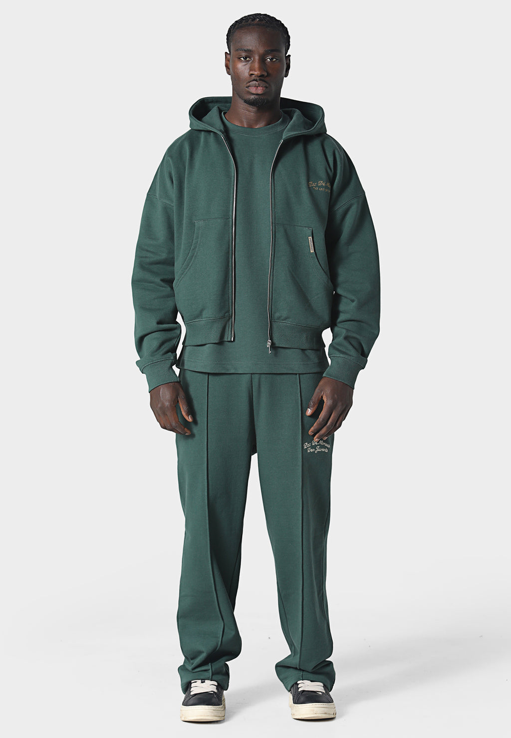 Soveriegn Zip Hoodie Pedosa Green