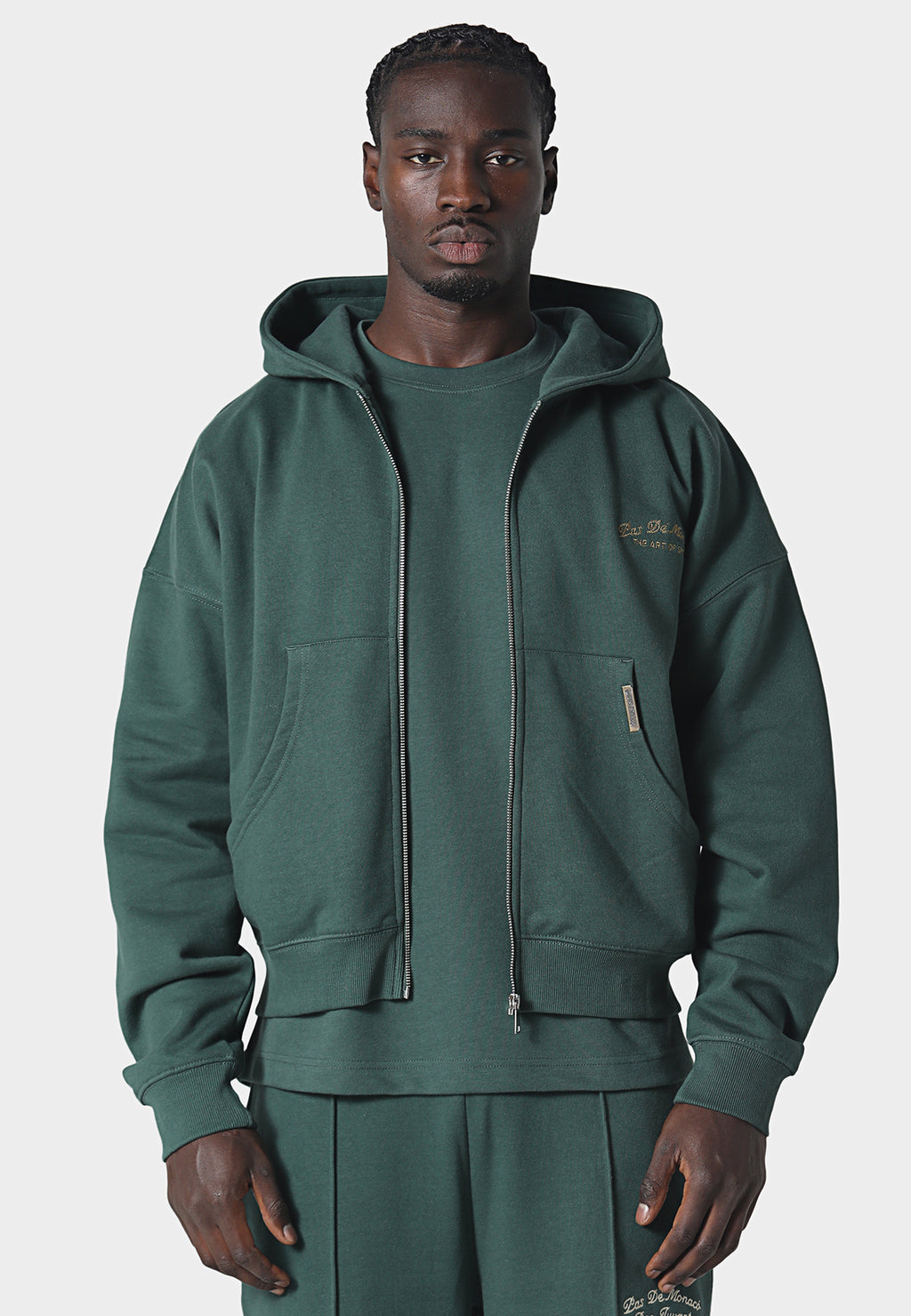 Soveriegn Zip Hoodie Pedosa Green