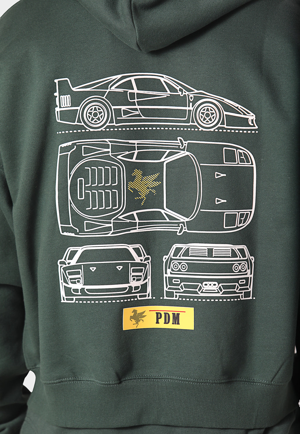 Soveriegn Zip Hoodie Pedosa Green