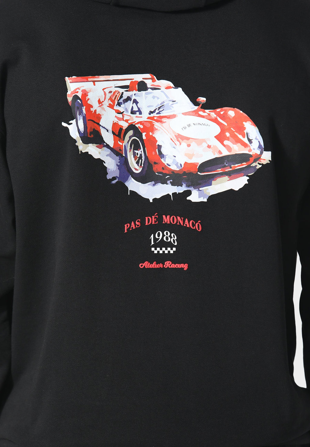 Speedster Black Hoodie