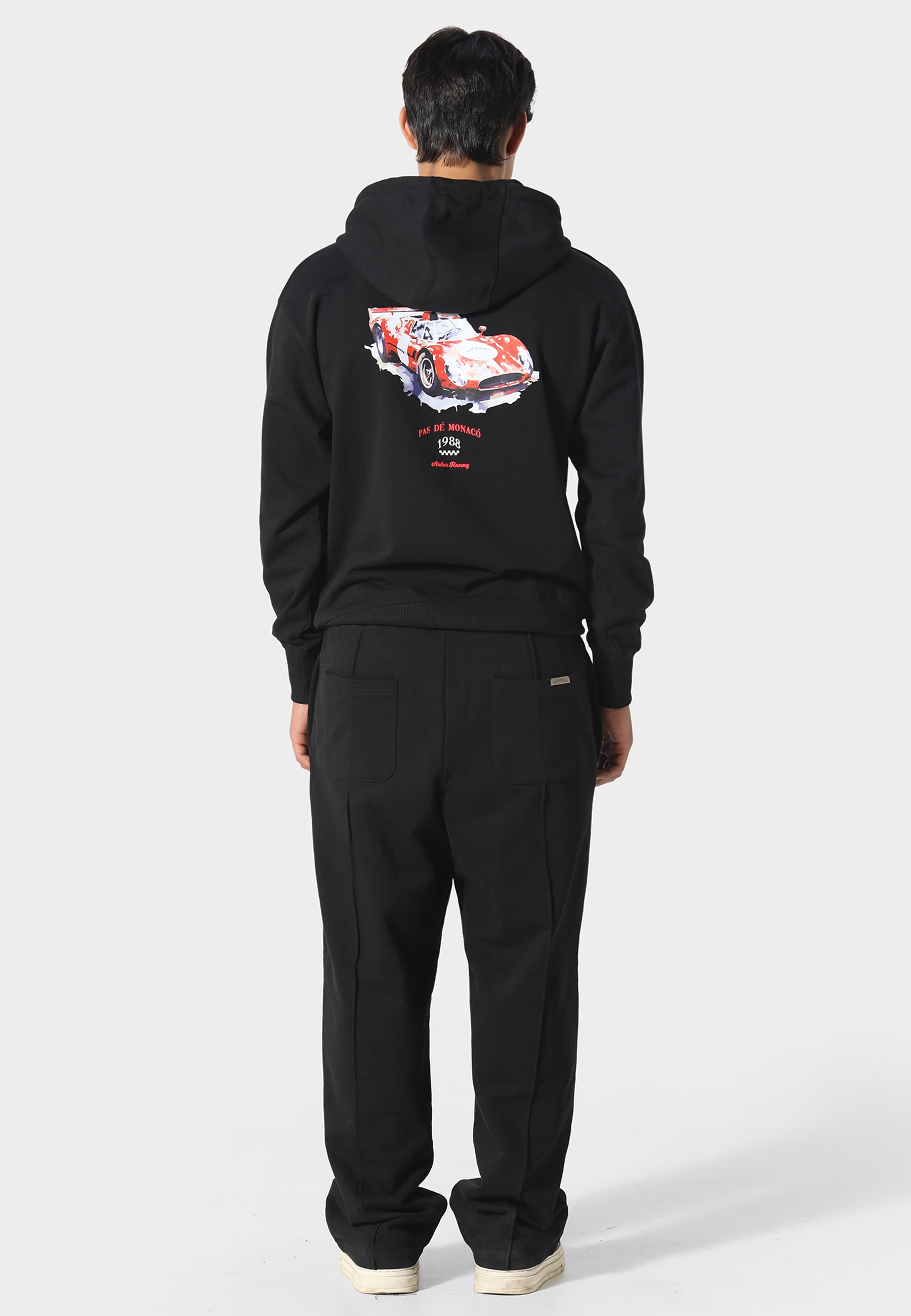 Speedster Black Hoodie