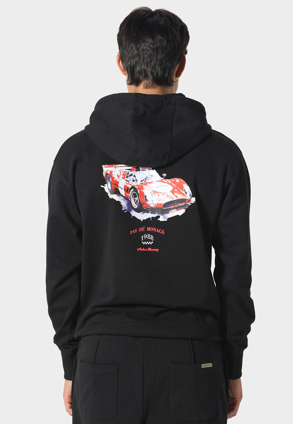 Speedster Black Hoodie