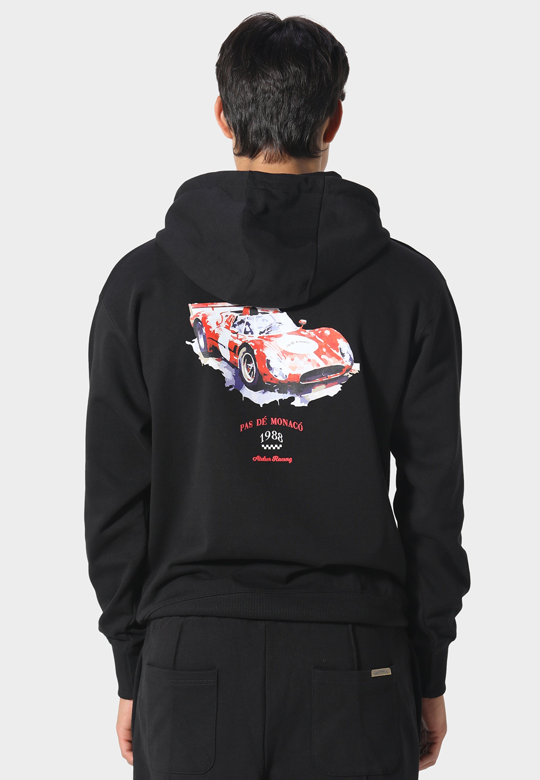 Speedster Black Hoodie