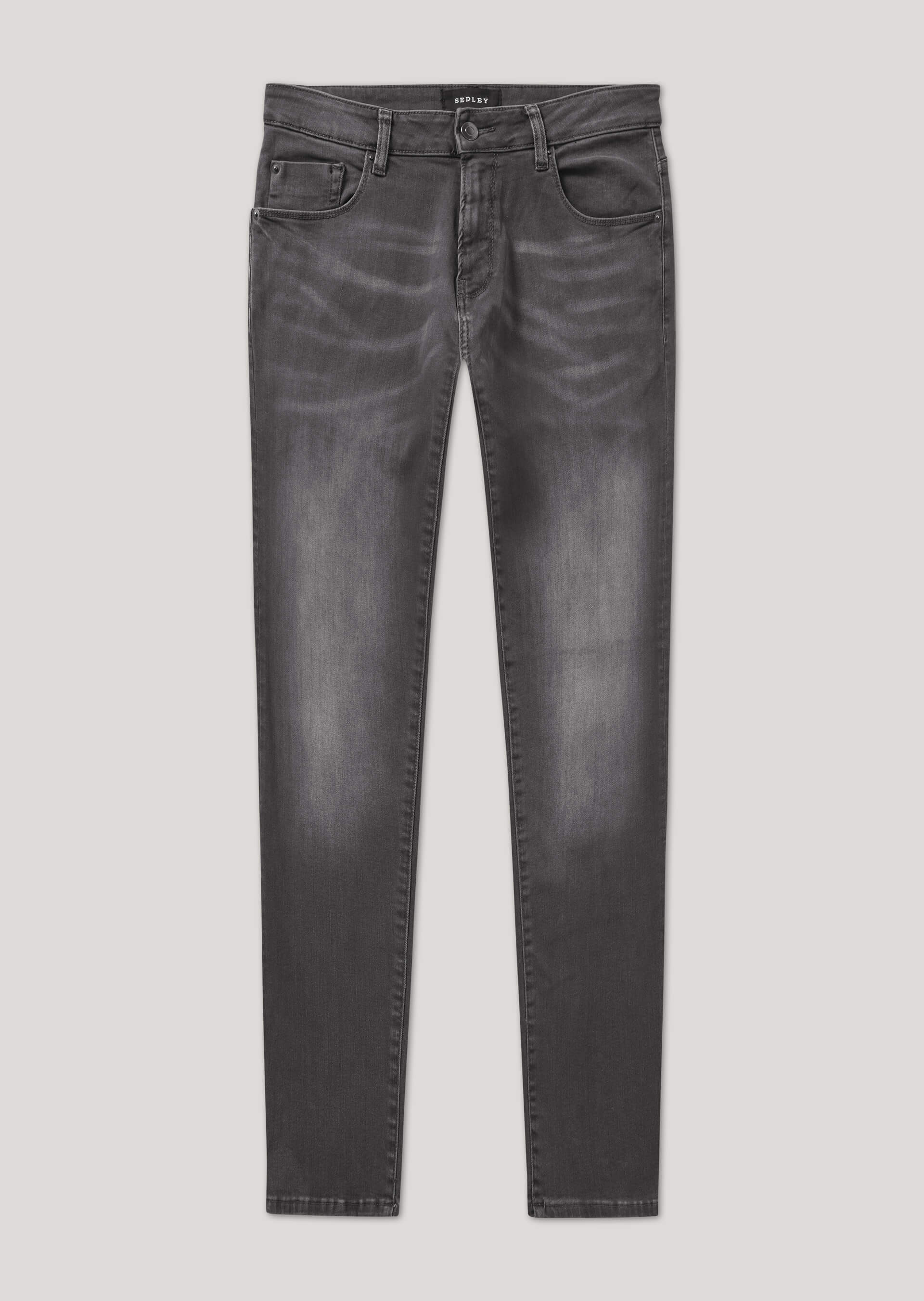 Spenlow 917 Grey Slim Fit Denim Jeans