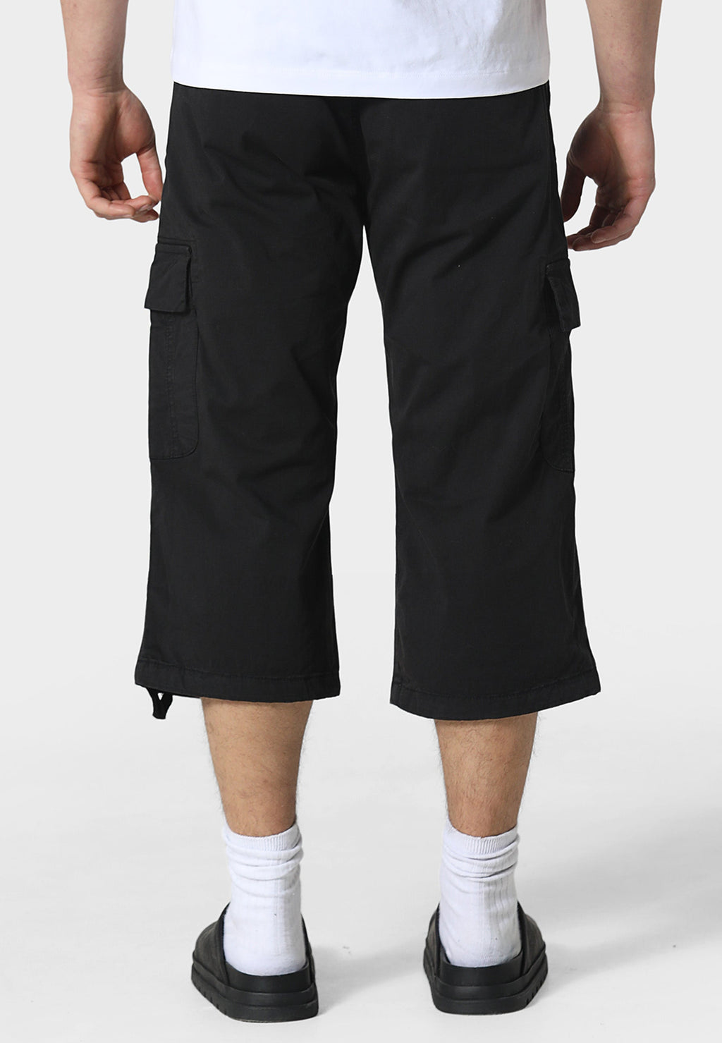 Hykeham Black Cargo Shorts