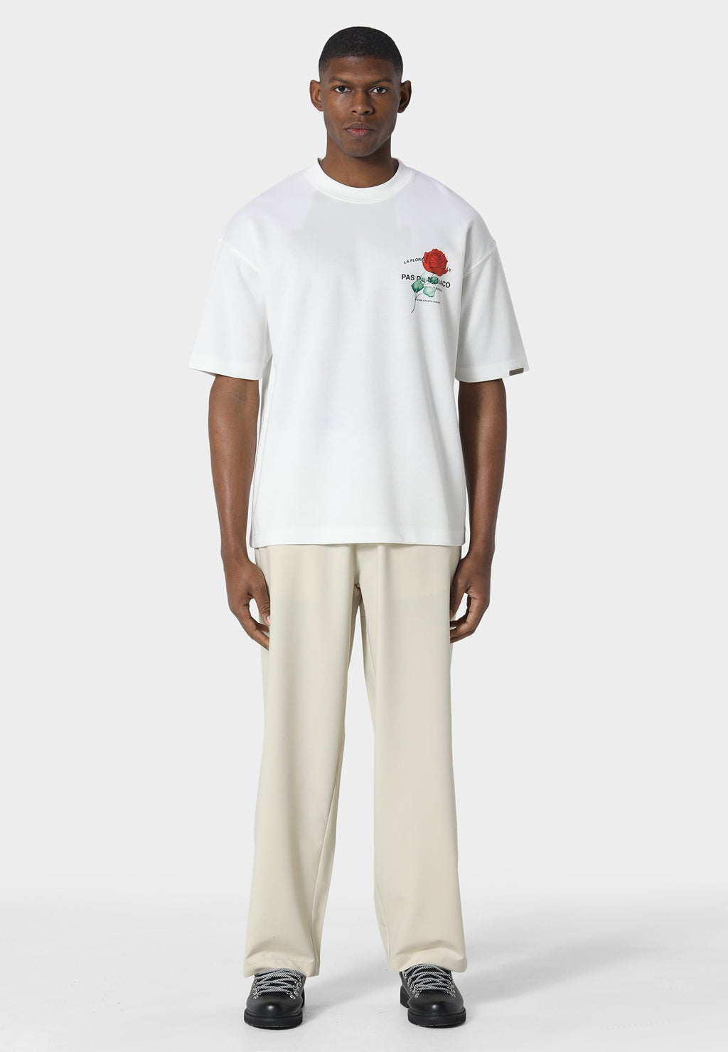 Rose Riviera Off White T-Shirt