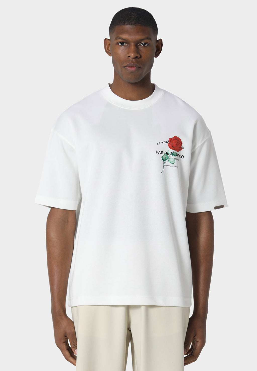 Rose Riviera Off White T-Shirt