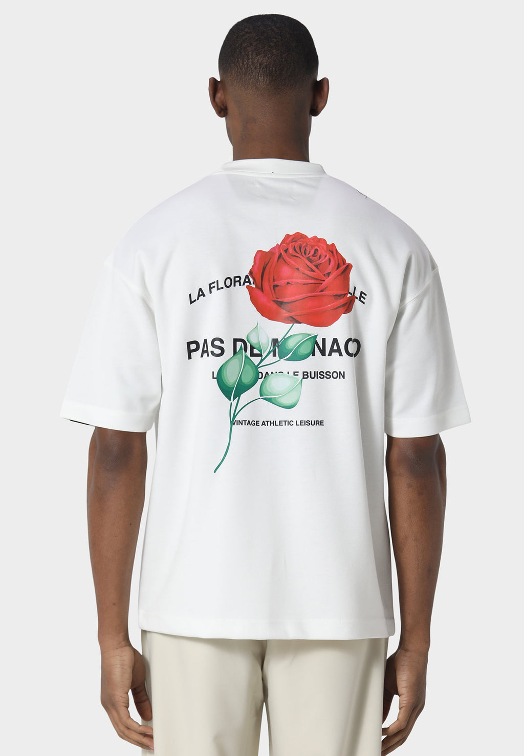 Rose Riviera Off White T-Shirt