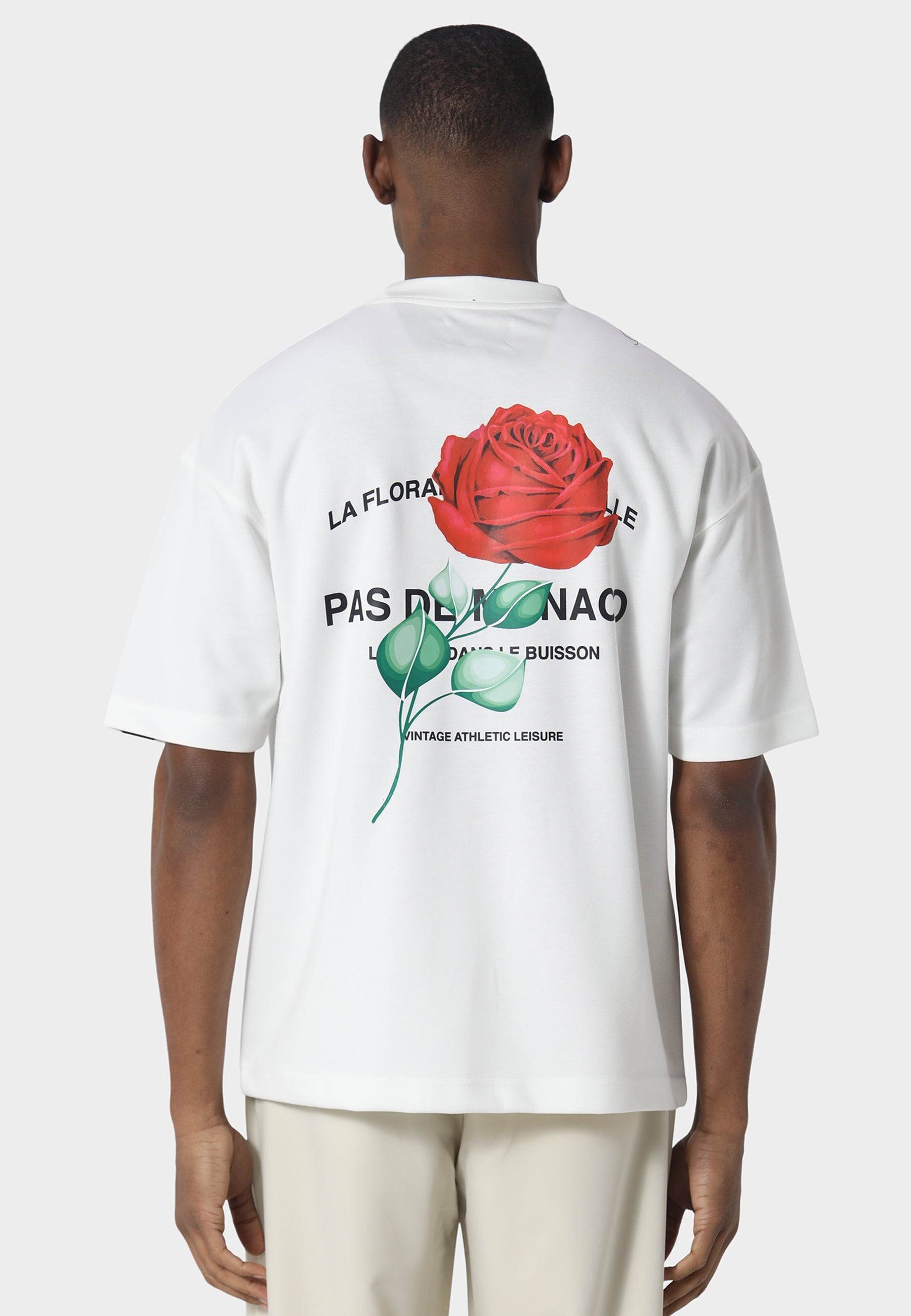 Rose Riviera Off White T-Shirt