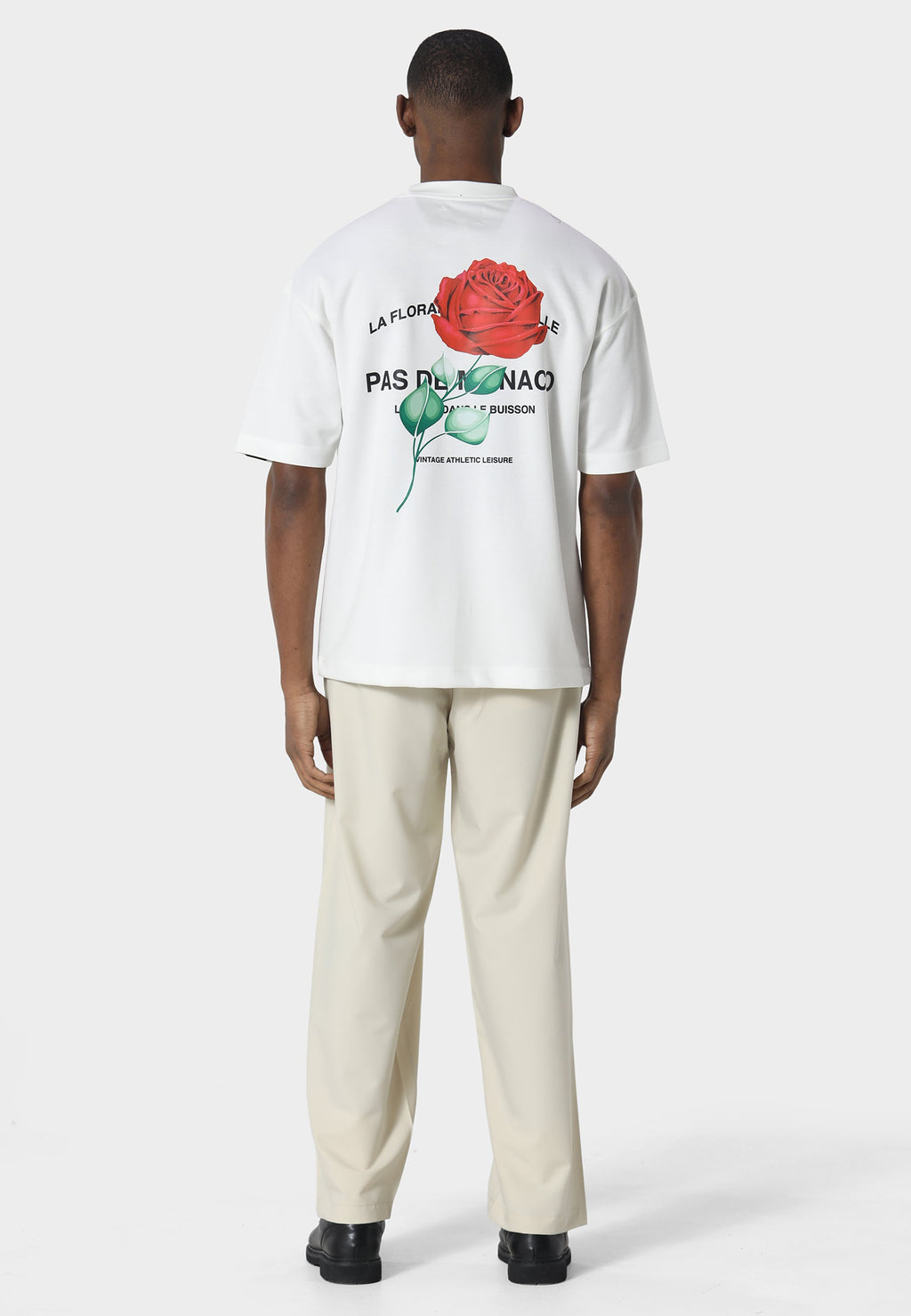 Rose Riviera Off White T-Shirt