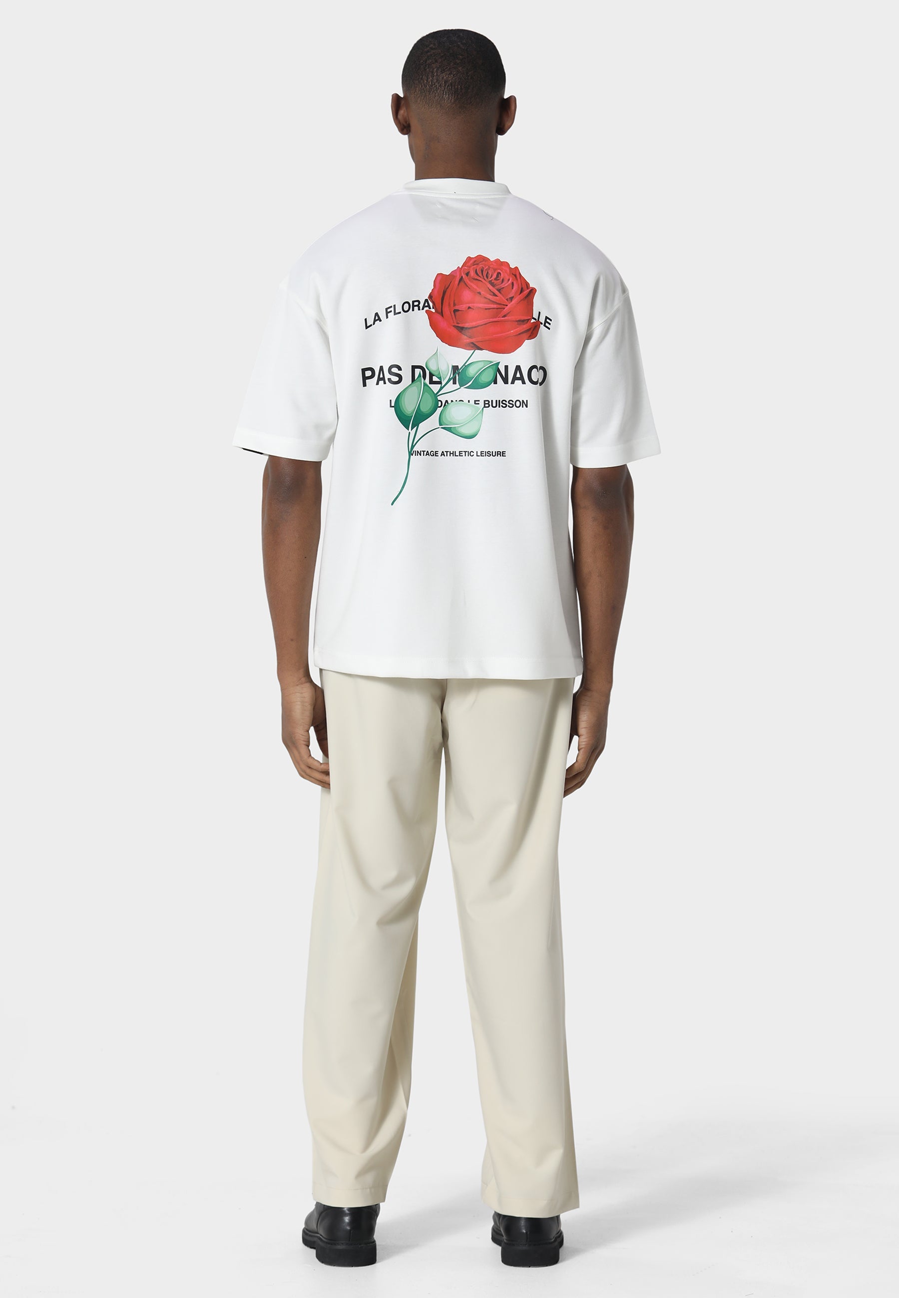 Rose Riviera Off White T-Shirt