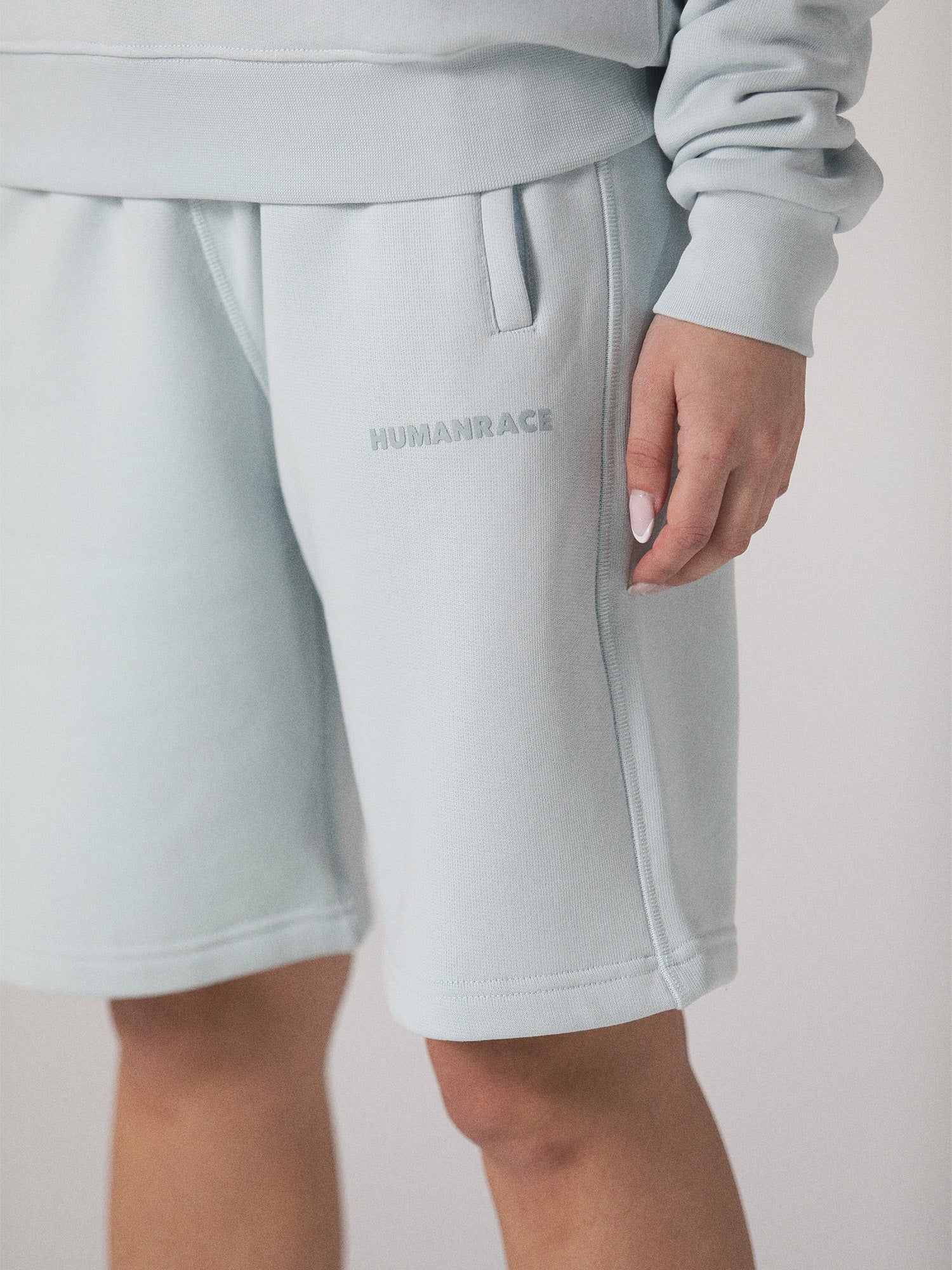 Stars Shorts in Soft Blue
