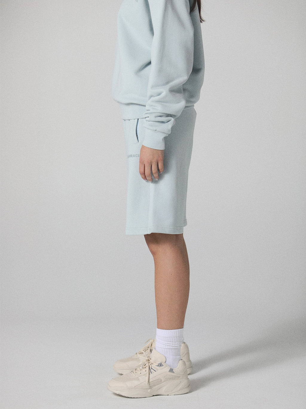 Stars Shorts in Soft Blue