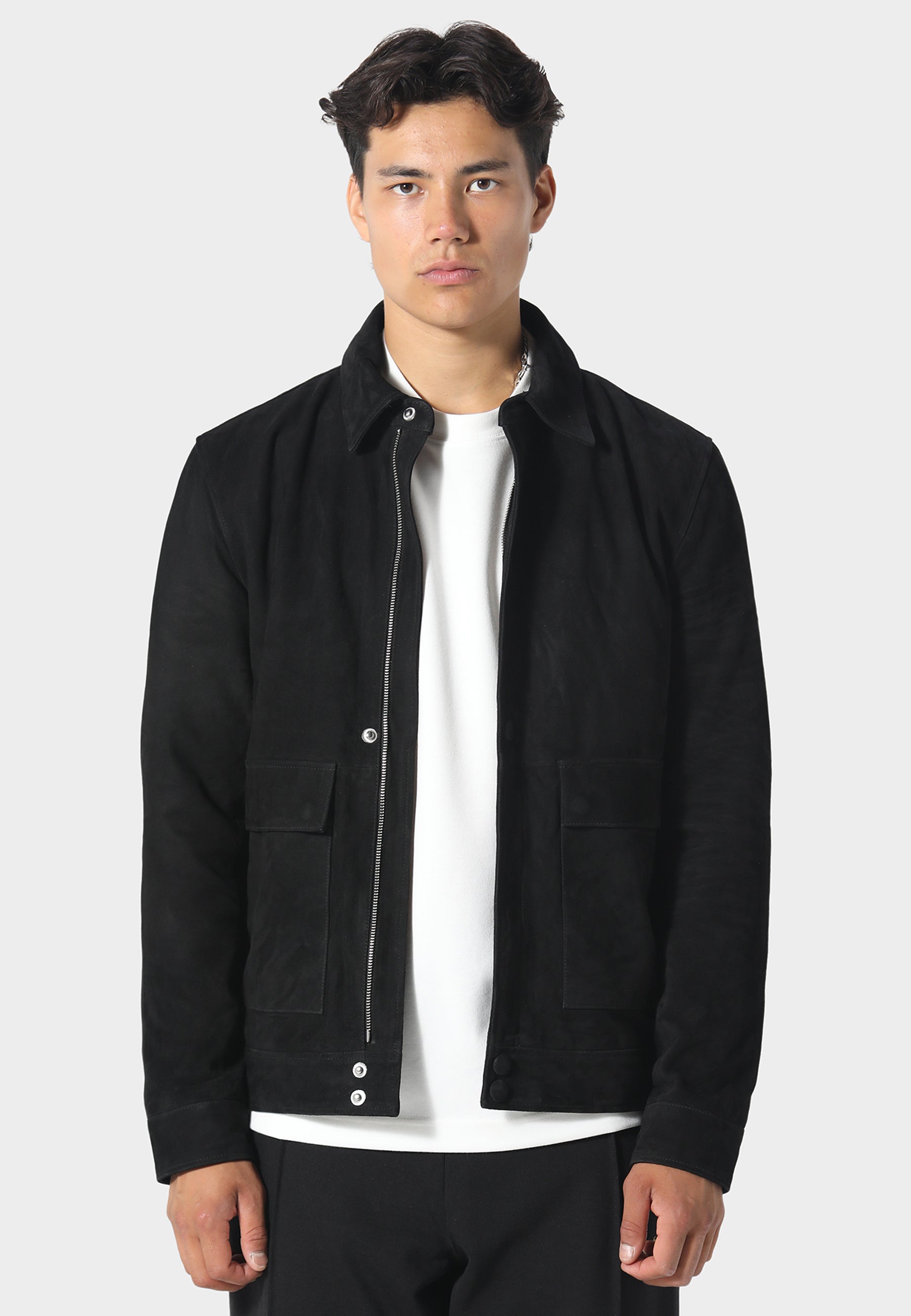 Suede Black Jacket