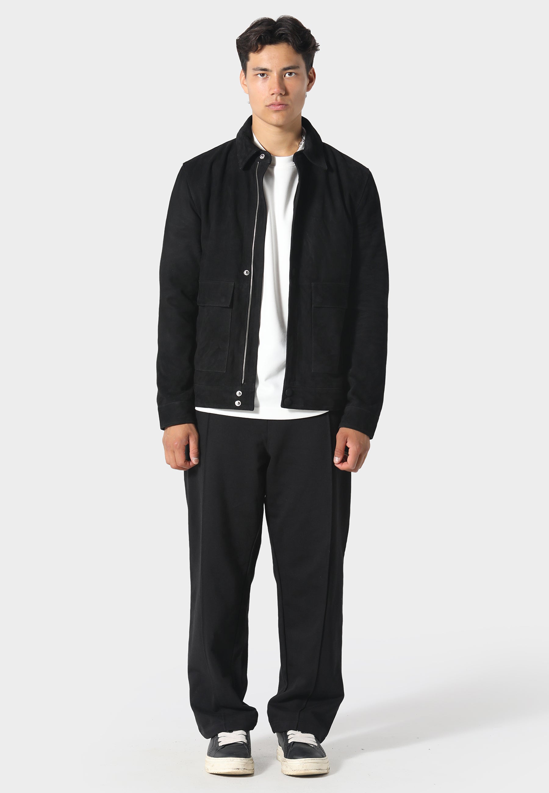 Suede Black Jacket