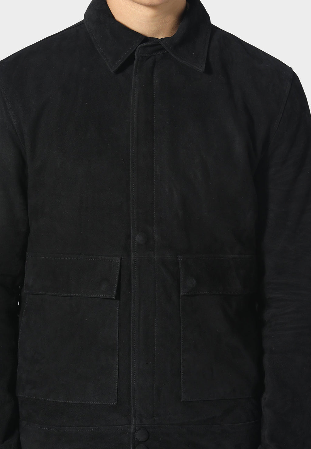 Suede Black Jacket