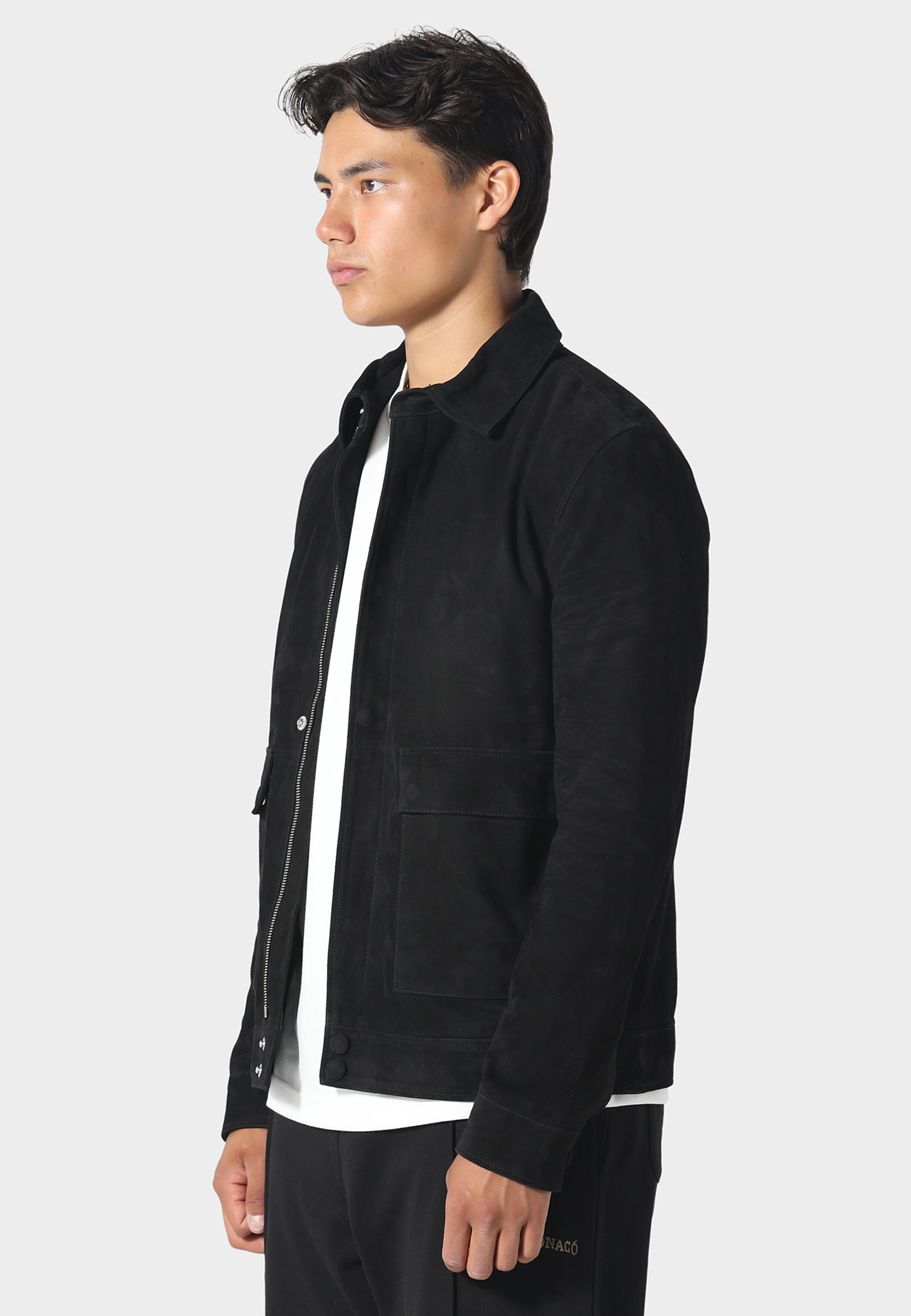 Suede Black Jacket