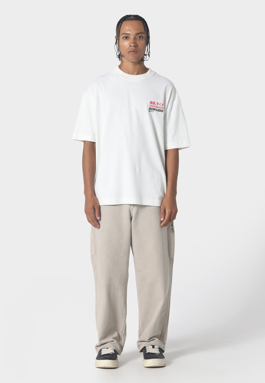 Toura T-Shirt Washed White