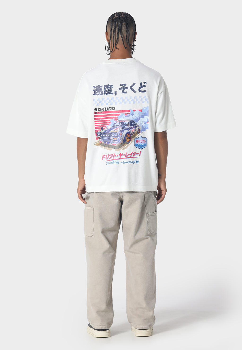 Toura T-Shirt Washed White