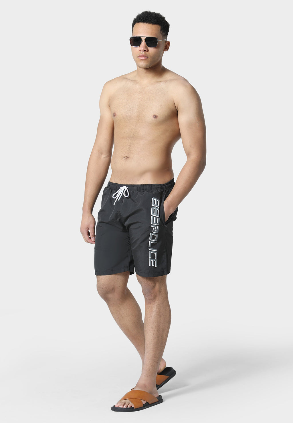 Tuktoya Black Swimshorts