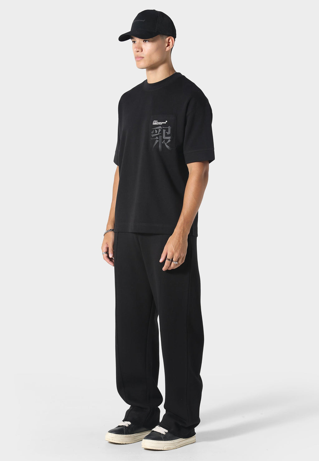 Typo Black T-Shirt