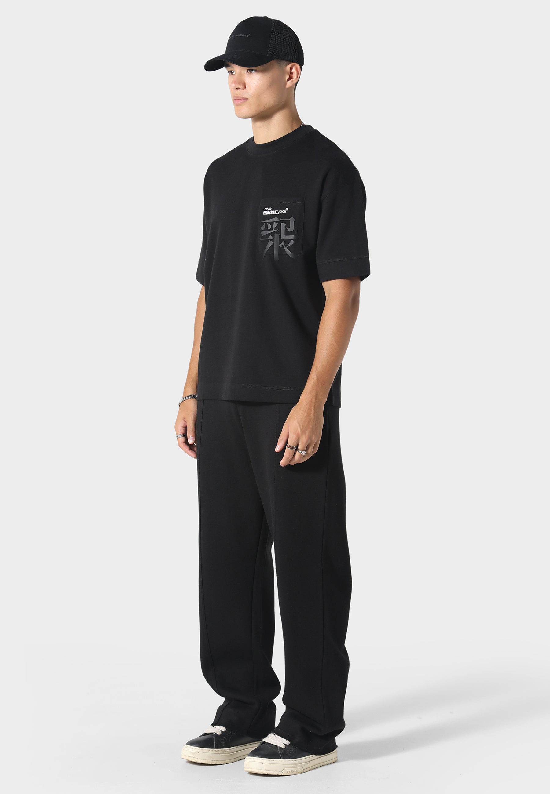 Typo Black T-Shirt
