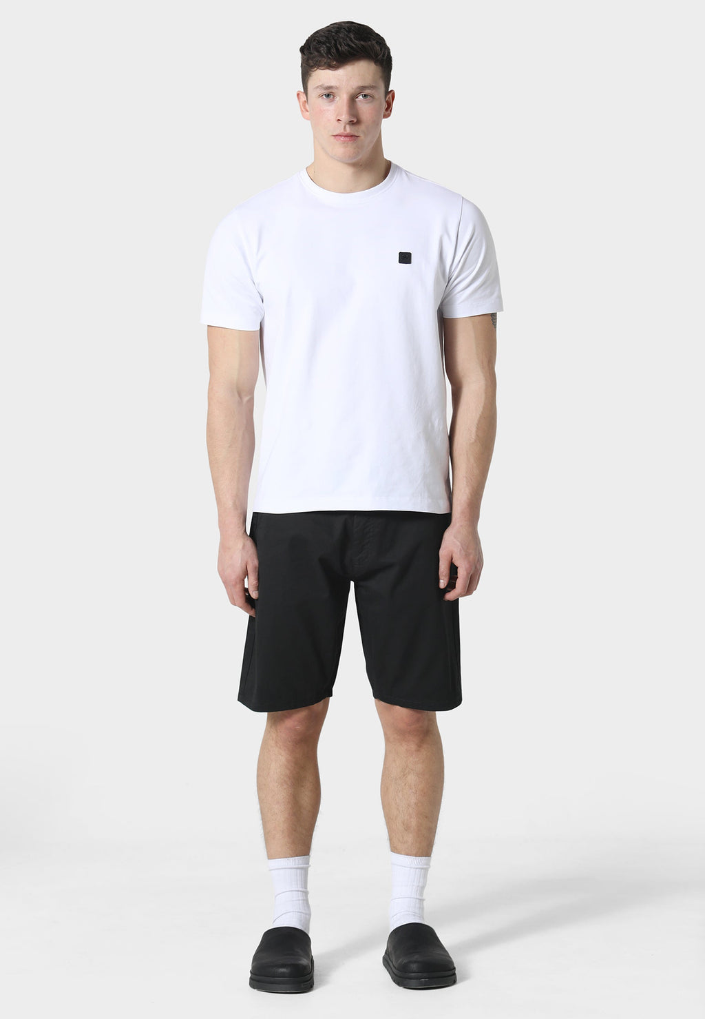 Tywyn Black Chino Shorts