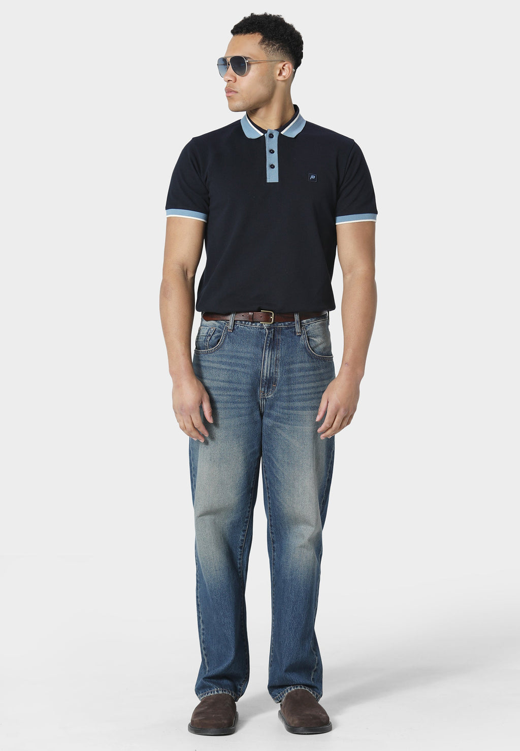 Vamox True Navy Polo Shirt