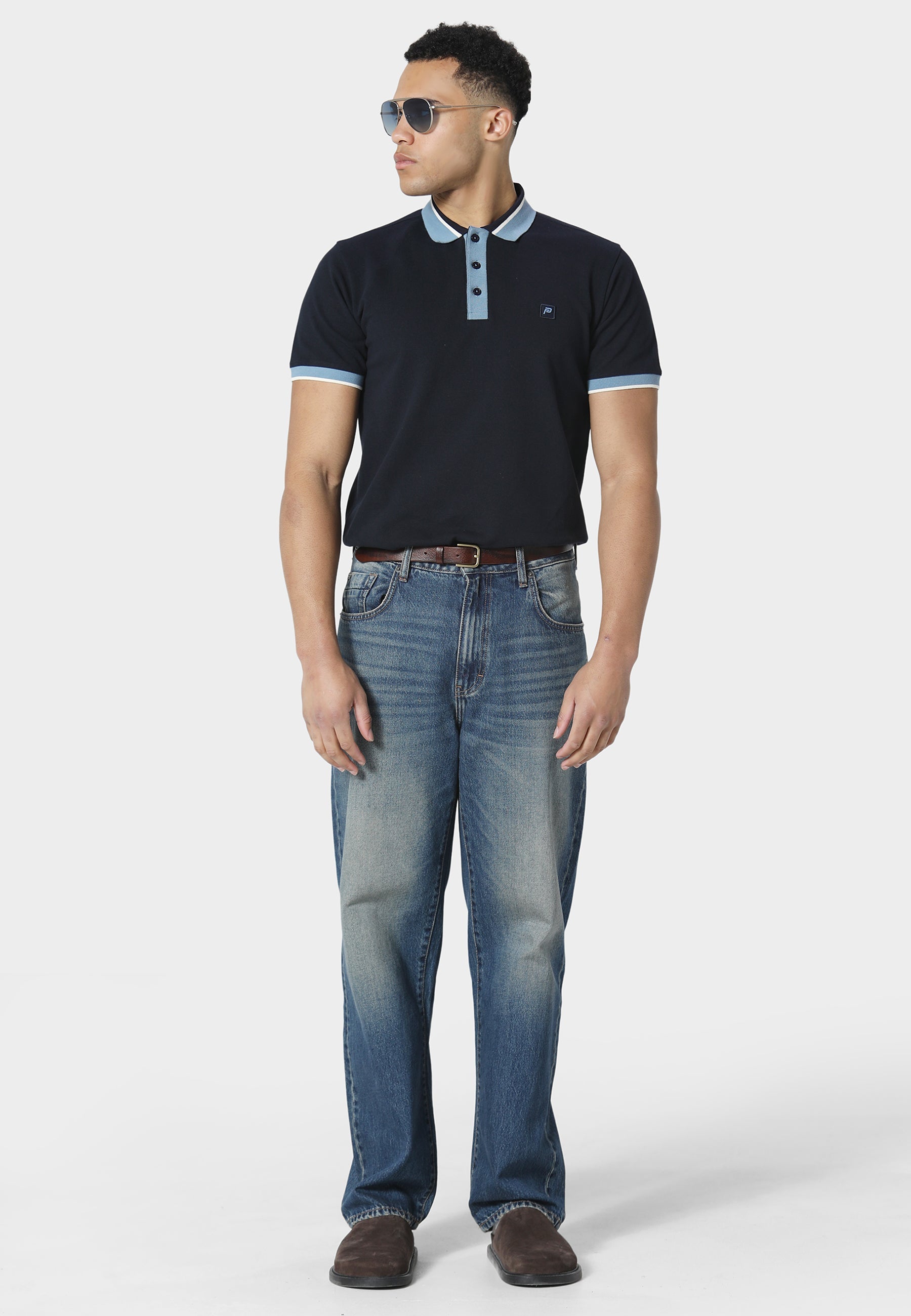 Vamox True Navy Polo Shirt