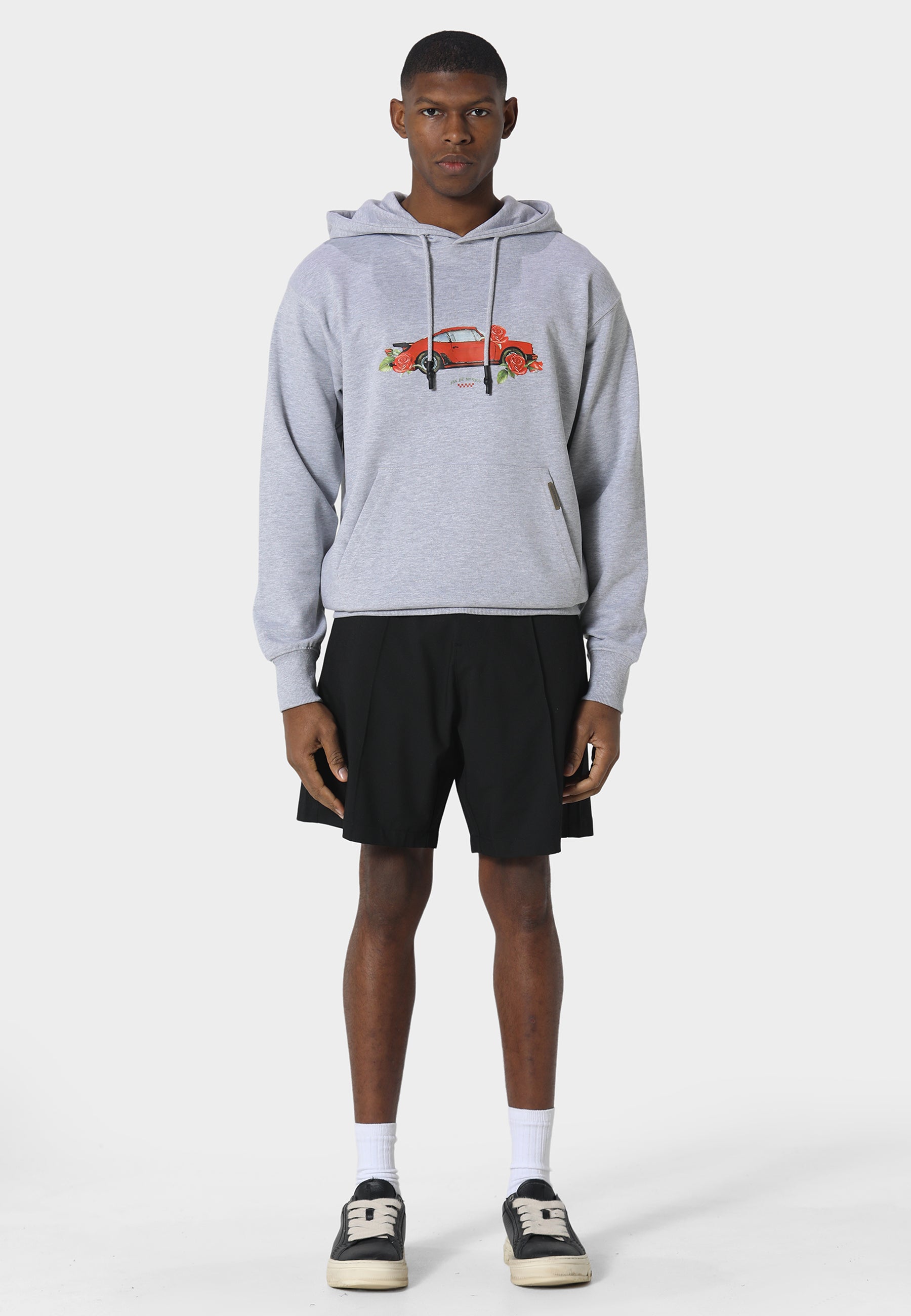 Velocita Marl Grey Hoodie