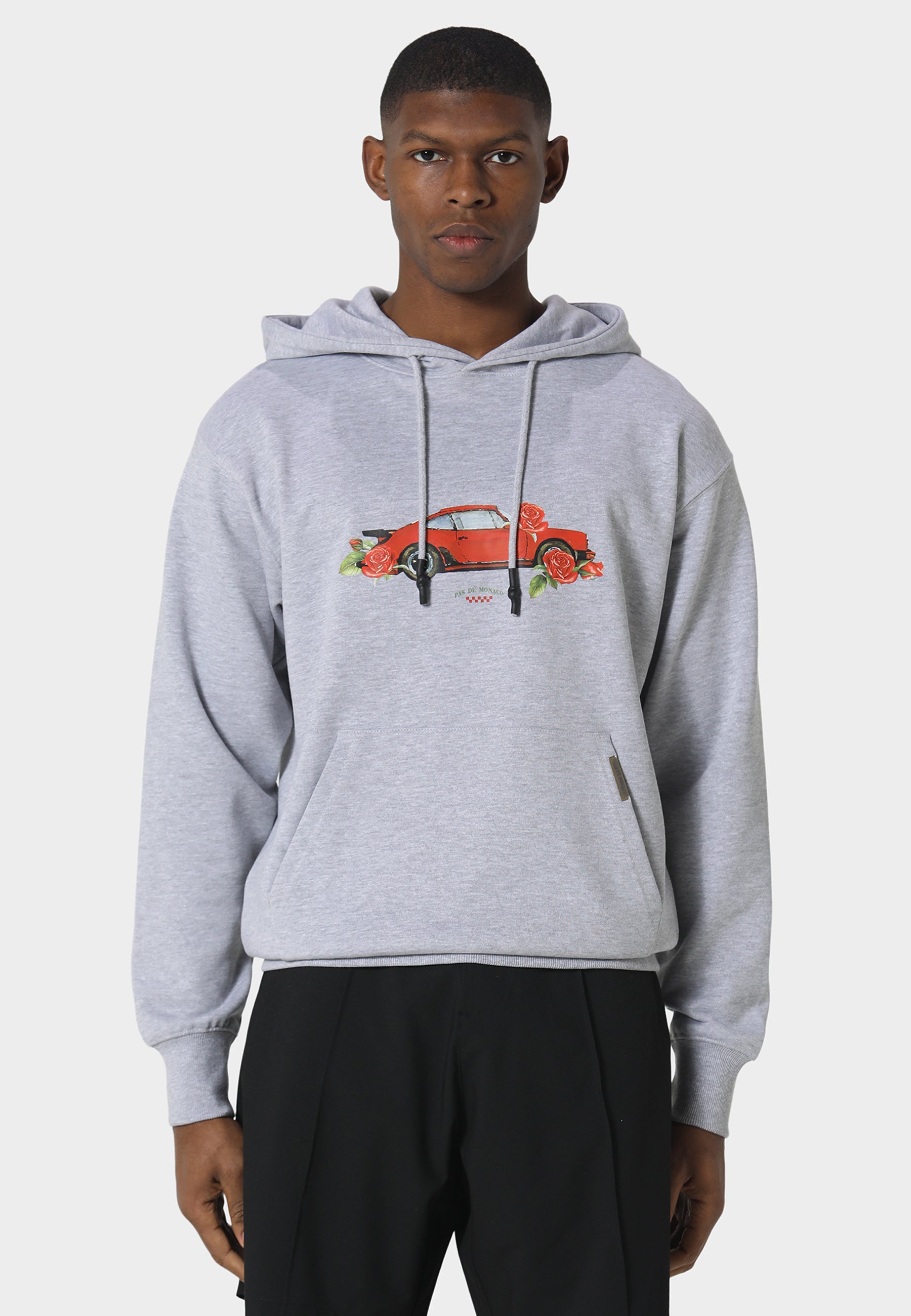 Velocita Marl Grey Hoodie