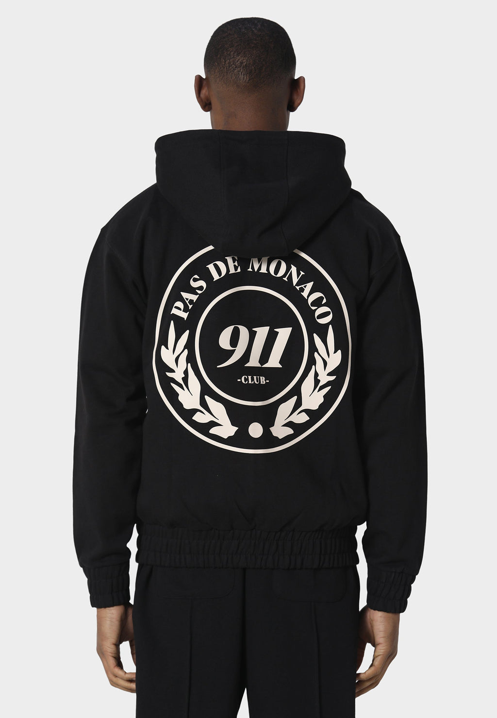 Vortex Black Zip Hoodie