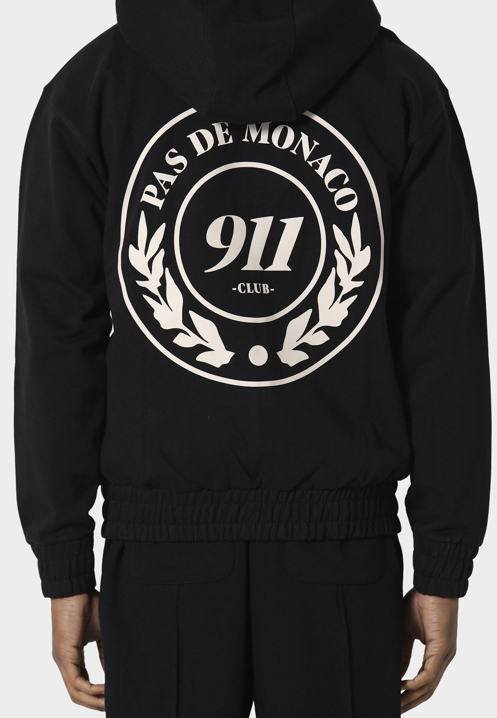 Vortex Black Zip Hoodie