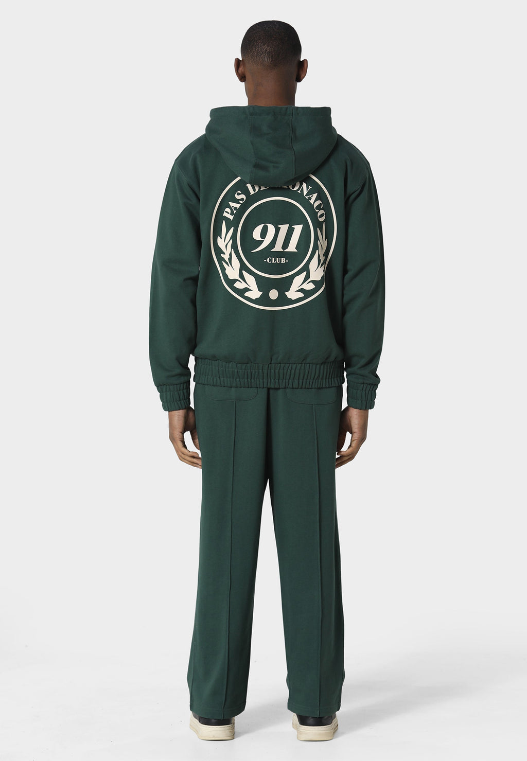 Vortex Pedosa Green Zip Hoodie