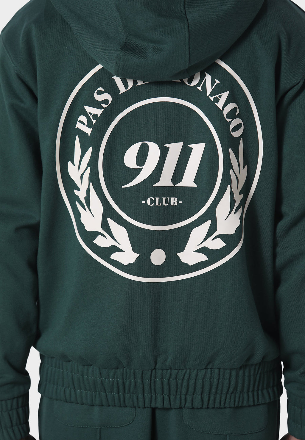 Vortex Pedosa Green Zip Hoodie