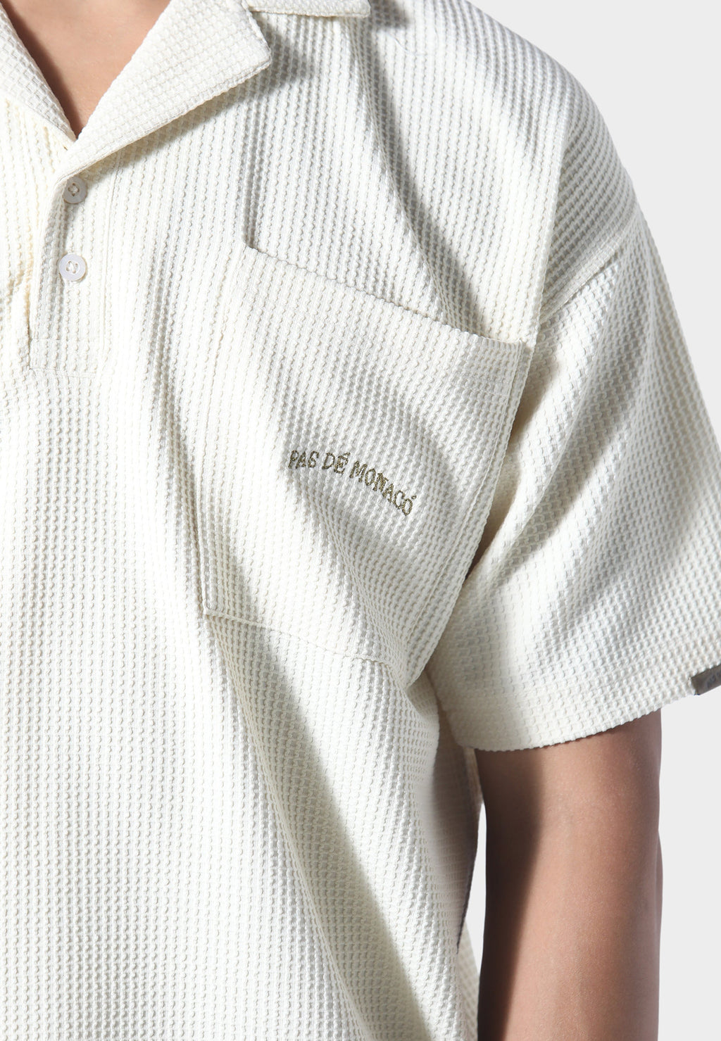 Waffle Off White Polo