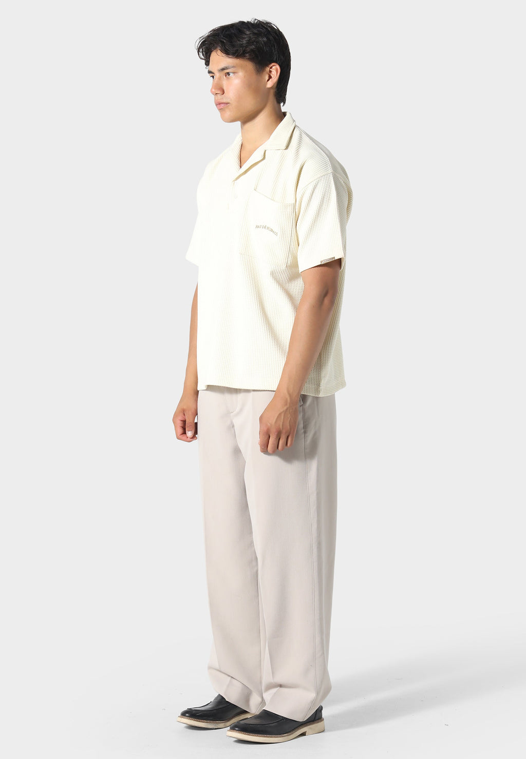 Waffle Off White Polo