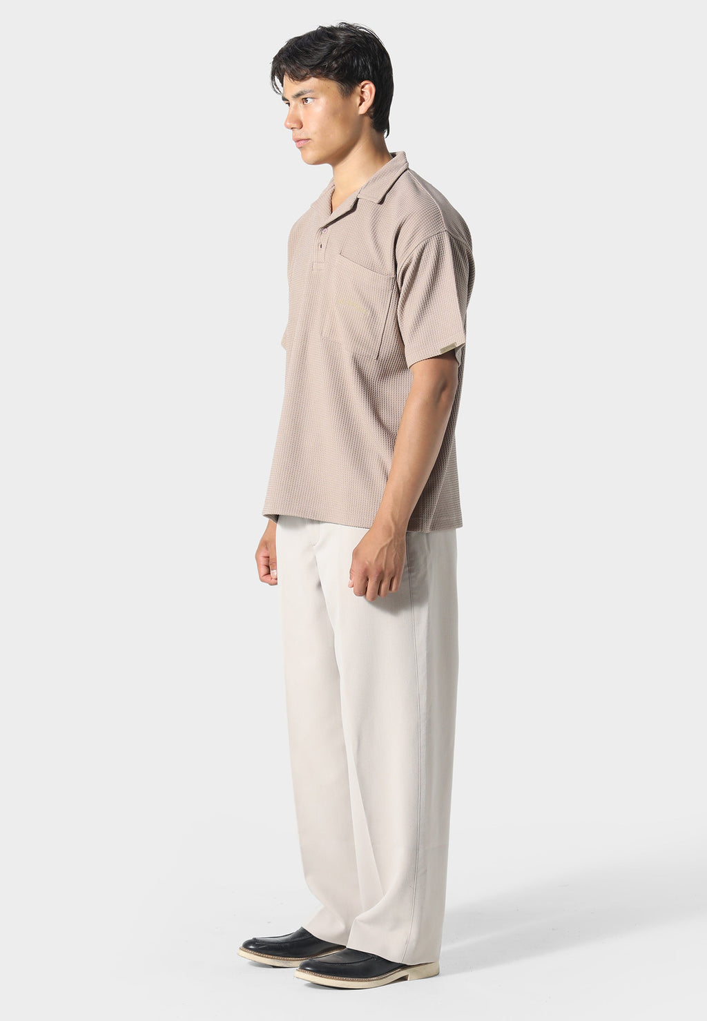 Waffle Tobacco Polo