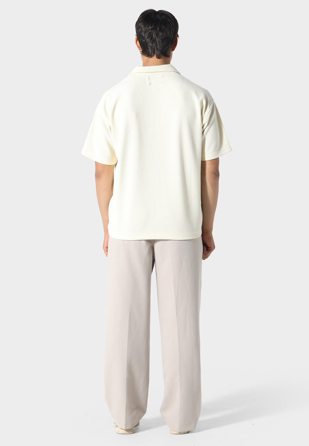 Waffle Off White Polo