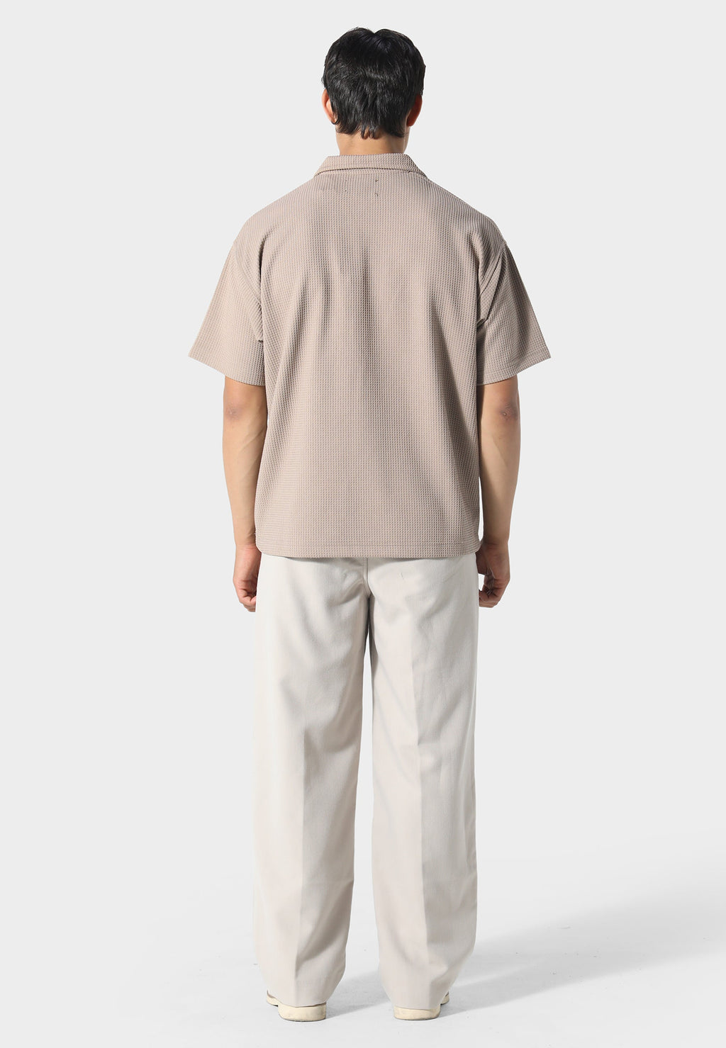Waffle Tobacco Polo