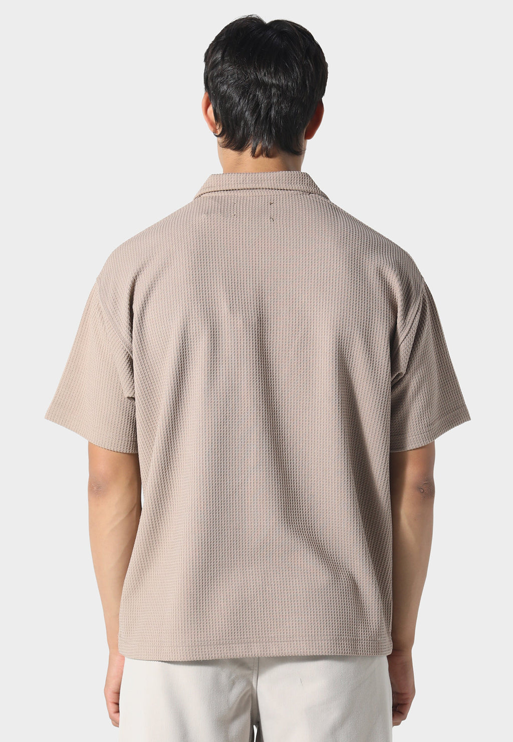 Waffle Tobacco Polo