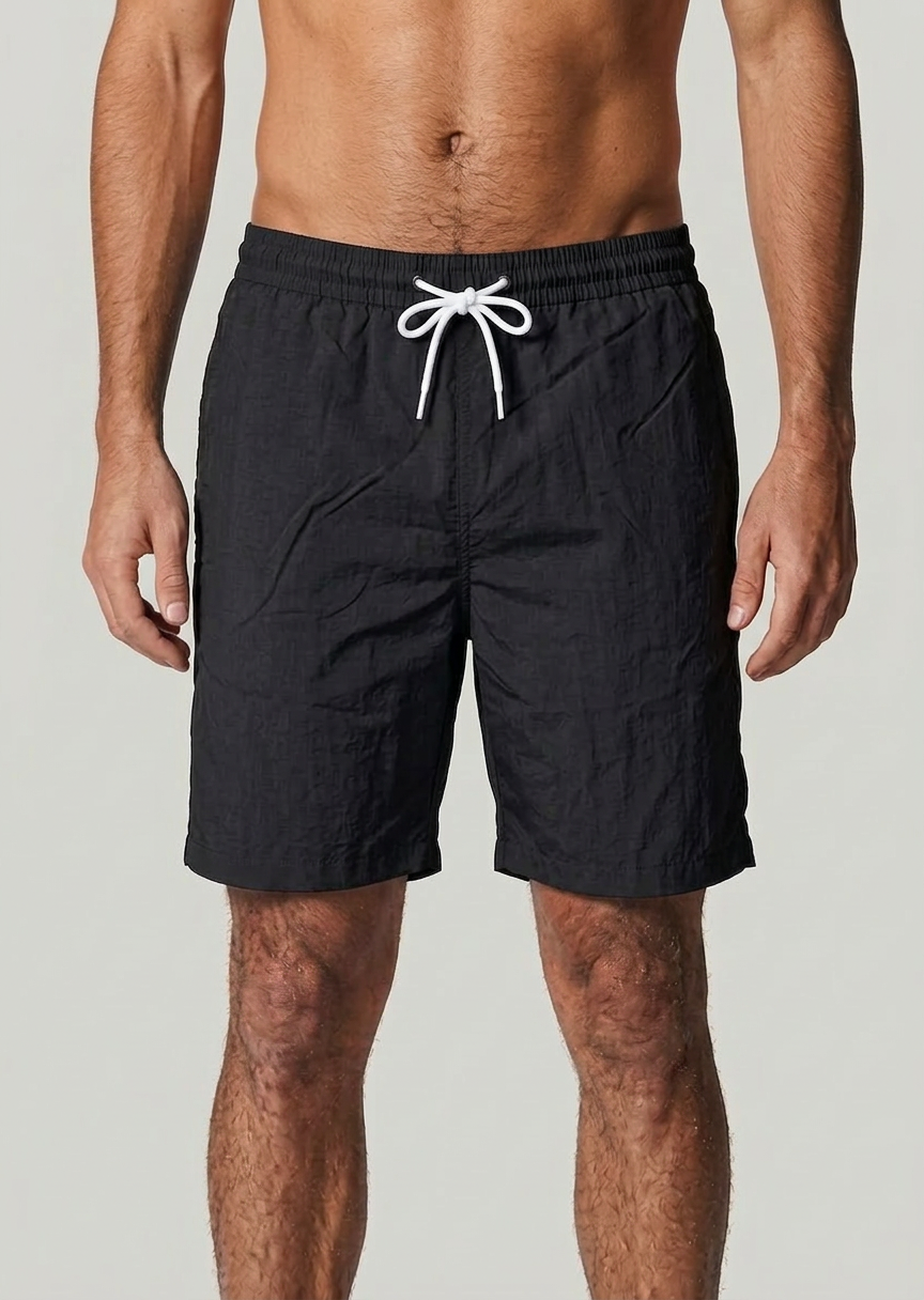 Webble Black Swimshorts