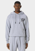 Wildflower Marl Grey Hoodie