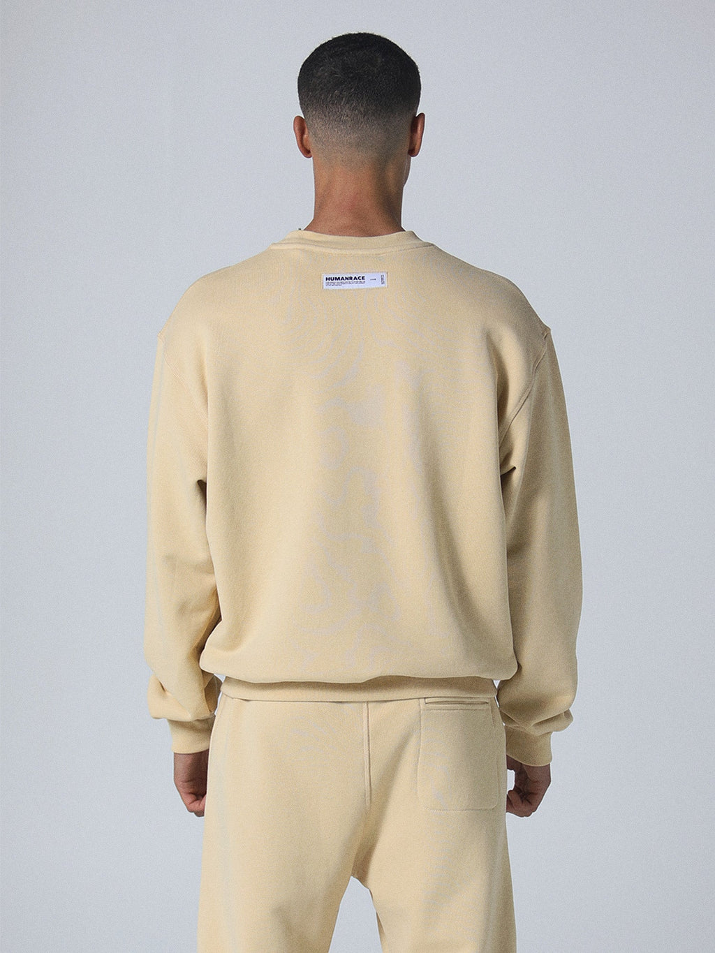 World Crewneck in Vintage Yellow